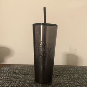 Starbucks Other - Black & silver Starbucks cold cup Starbucks Other - Black & silver Starbucks cold cup